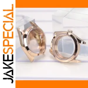 Rose Gold Waterproof Watch Case 36mm/39mm