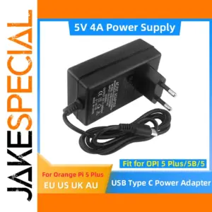 5V 4A Power Adapter for Orange Pi and Raspberry Pi