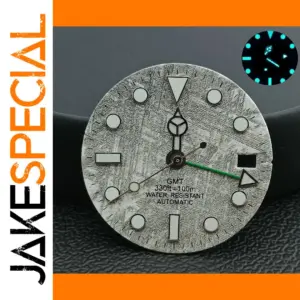 28.5mm GMT Watch Dial for NH34 Movement