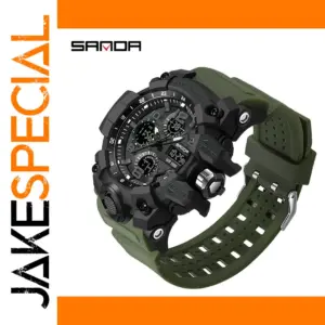SANDA 6021 Men's Waterproof Sport Watch