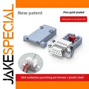 DB9 RS232 Male Female Connector Plug Set