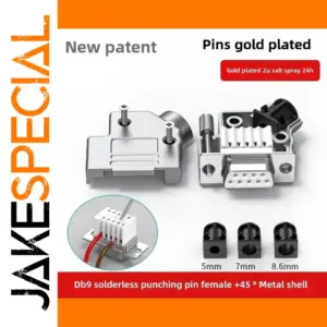 DB9 RS232 D-SUB 9 Pin Connector Set