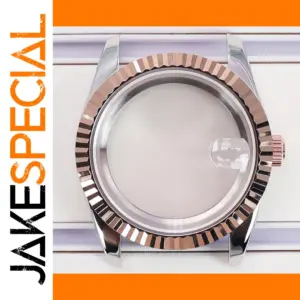 Rose Gold and Silver Watch Case 36mm/39mm