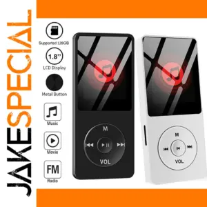 Portable Mini MP3 Player Black or White