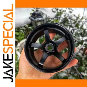 Black Aluminum Alloy Car Wheel Model 100mm