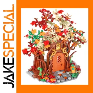 Whimsical Tree House Miniature Model 4.5 cm