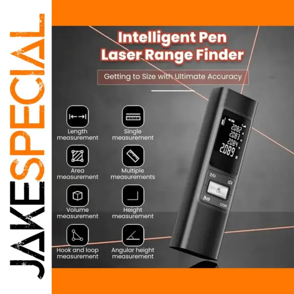 Digital Laser Rangefinder with Angle Measuring Tool