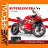 Ducati Superleggera V4 1:7 Scale Diecast Model