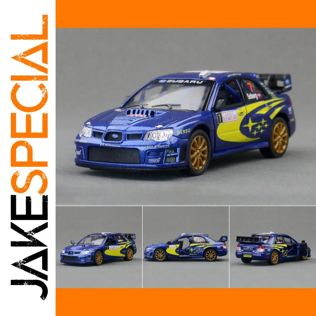 KiNSMART 2007 Subaru Impreza WRC Diecast Model 1 KiNSMART 2007 Subaru Impreza WRC Diecast Model
