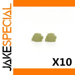 WWII Military Helmet Accessories for Minifigures X10