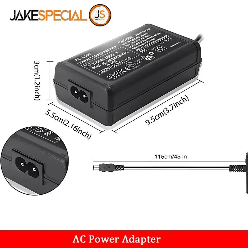 AC-L100C Power Adapter for Sony Cameras 3 AC-L100C Power Adapter for Sony Cameras - Image 3