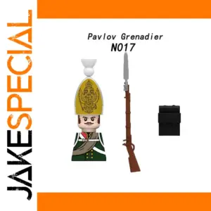 Napoleonic War Pavlov Grenadier Building Figure