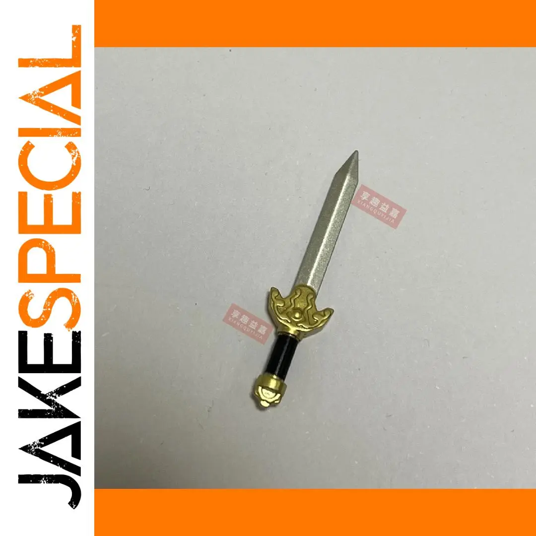 Miniature Sword with Decorative Gold Hilt 1 Miniature Sword with Decorative Gold Hilt