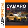 1:24 Gold Diecast Chevrolet Camaro Model Car