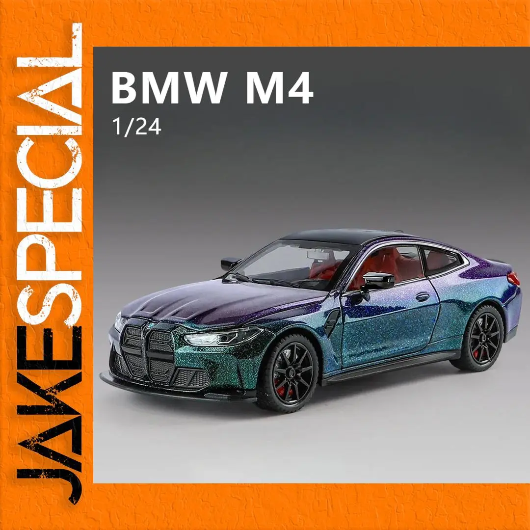 1:24 Scale BMW M4 Diecast Model Car 1 1:24 Scale BMW M4 Diecast Model Car