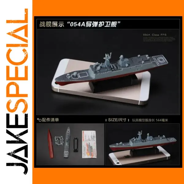 054A Class Frigate Model Kit 14cm Assembly