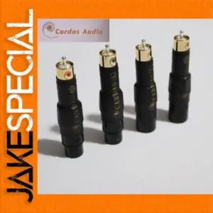 Cardas Original XLR to RCA Adapter Pair