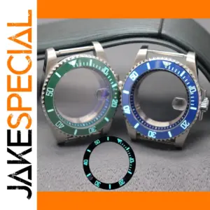 40mm Diver Men's Watch Case with Sapphire Glass