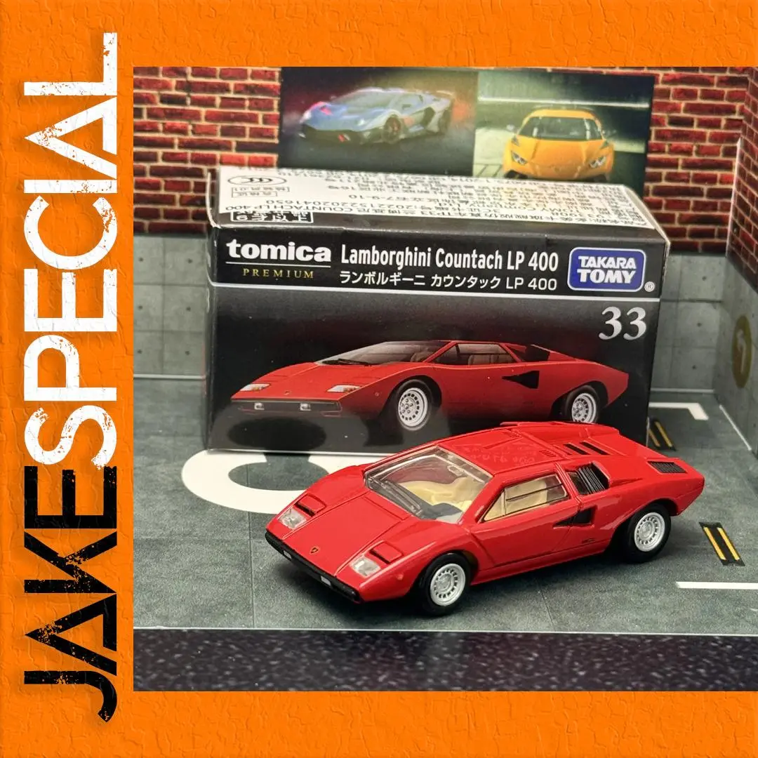 Lamborghini Countach LP400 1:64 Diecast Model 1 Lamborghini Countach LP400 1:64 Diecast Model