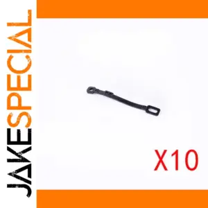 Black Building Block Accessory Set of 10