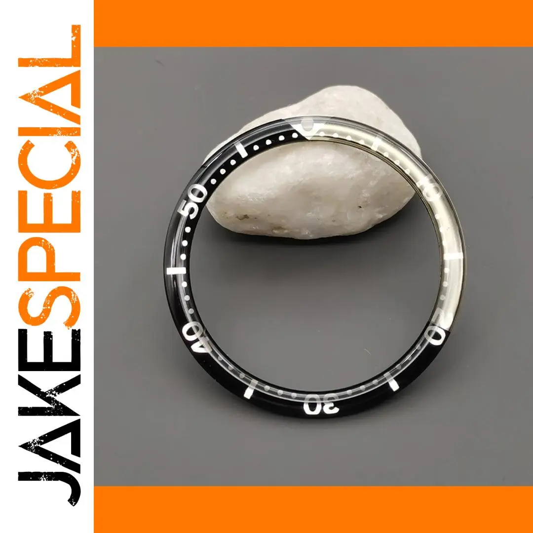 39mm Black Resin Aluminium Bezel for SKX 6105 6309 1 39mm Black Resin Aluminium Bezel for SKX 6105 6309