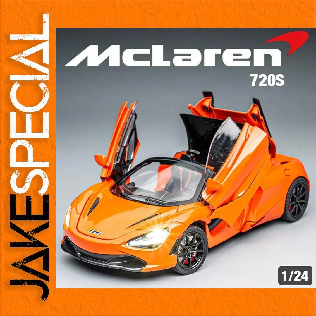 1:24 McLaren 720S Alloy Racing Model Car 1 1:24 McLaren 720S Alloy Racing Model Car