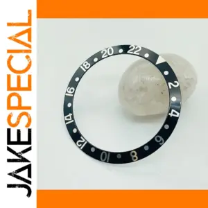 37.5mm Black Aluminum Watch Bezel Insert for SKX007 SKX009