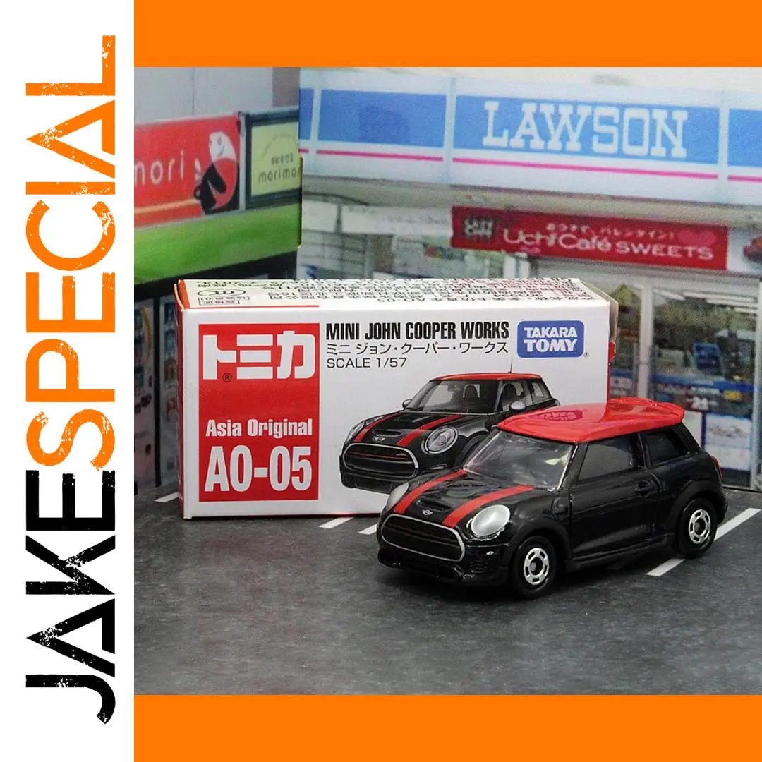 TOMY MINI JOHN COOPER WORKS Diecast Model 1 TOMY MINI JOHN COOPER WORKS Diecast Model