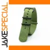 Green Nylon Watch Strap 18mm 20mm 22mm 24mm