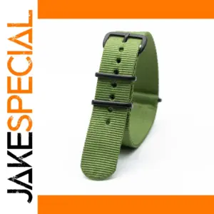 Green Nylon Watch Strap 18mm 20mm 22mm 24mm