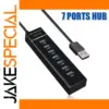 USB 3.0 Hub with 7 High-Speed Ports