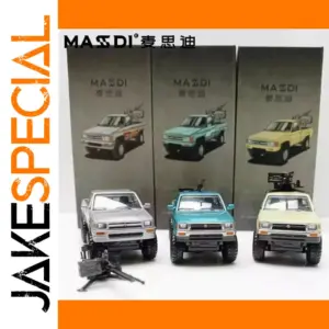 MASSDI 1/64 Hilux RN80 Alloy Pickup Truck Model
