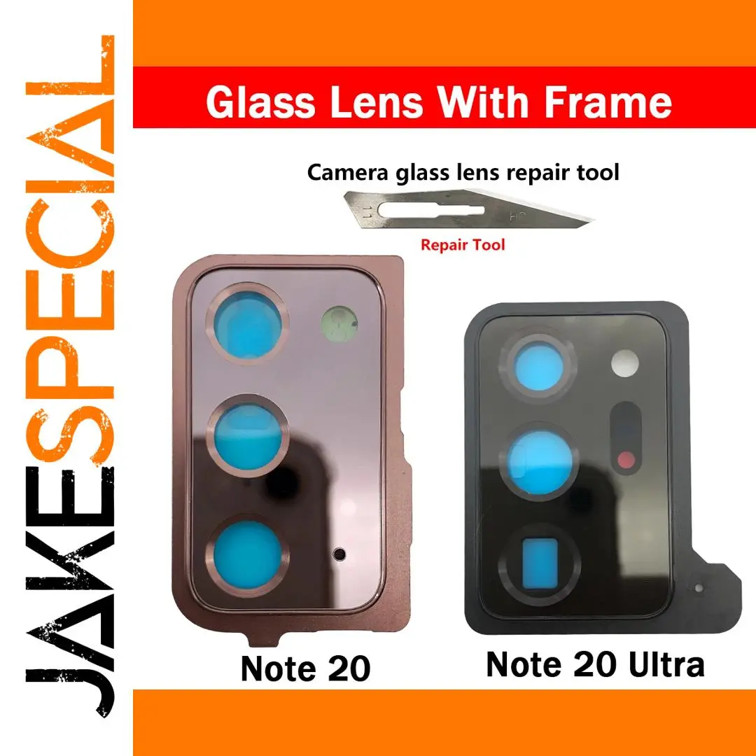 Glass Lens Covers for Samsung Note 20 & Ultra 1 Glass Lens Covers for Samsung Note 20 & Ultra