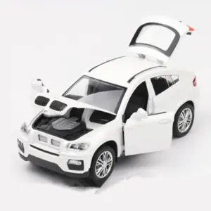 1:32 White BMW X6 Diecast Model SUV 18 bac0466573674bd6912820fb upscaled