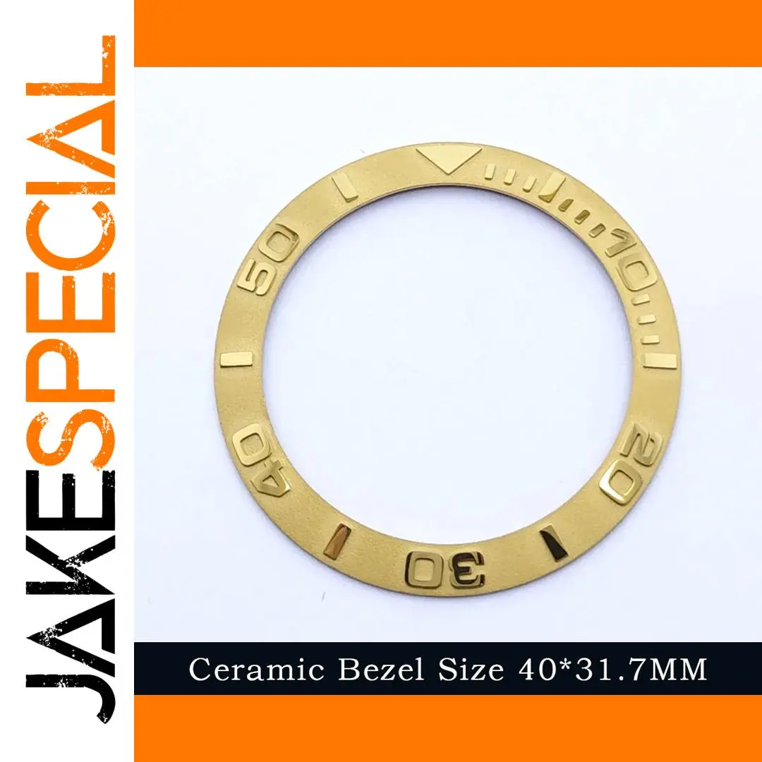 Ceramic Blue-Green Diver's Watch Bezel Insert 40mm 1 Ceramic Blue-Green Diver's Watch Bezel Insert 40mm