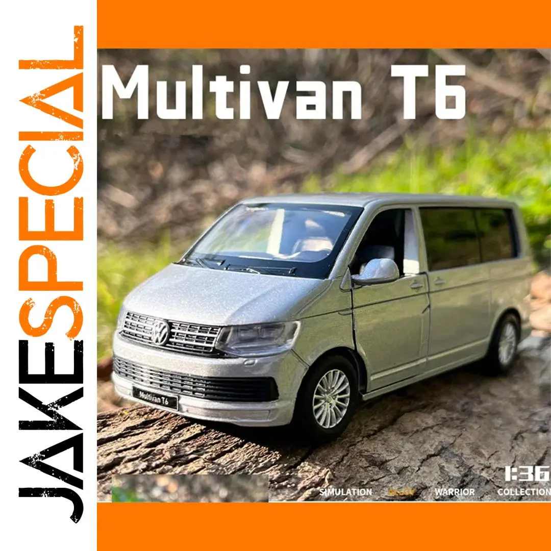 Volkswagen Multivan T6 Diecast Model 1:36 Scale 1 Volkswagen Multivan T6 Diecast Model 1:36 Scale