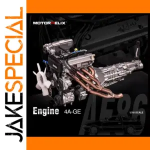 1/18 Scale 4A-GE Engine Diecast Model