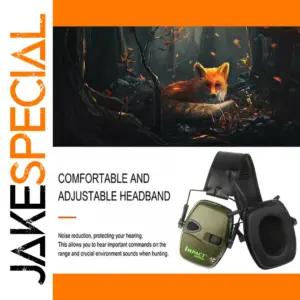 Tactical Hearing Protection Earmuffs with Amplification