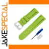 Light Green Silicone Watch Band 20-26mm