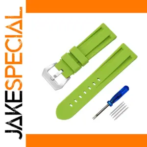 Light Green Silicone Watch Band 20-26mm