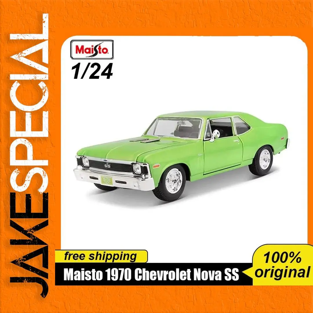 Maisto 1:24 Scale 1970 Chevrolet Nova SS Model 1 Maisto 1:24 Scale 1970 Chevrolet Nova SS Model