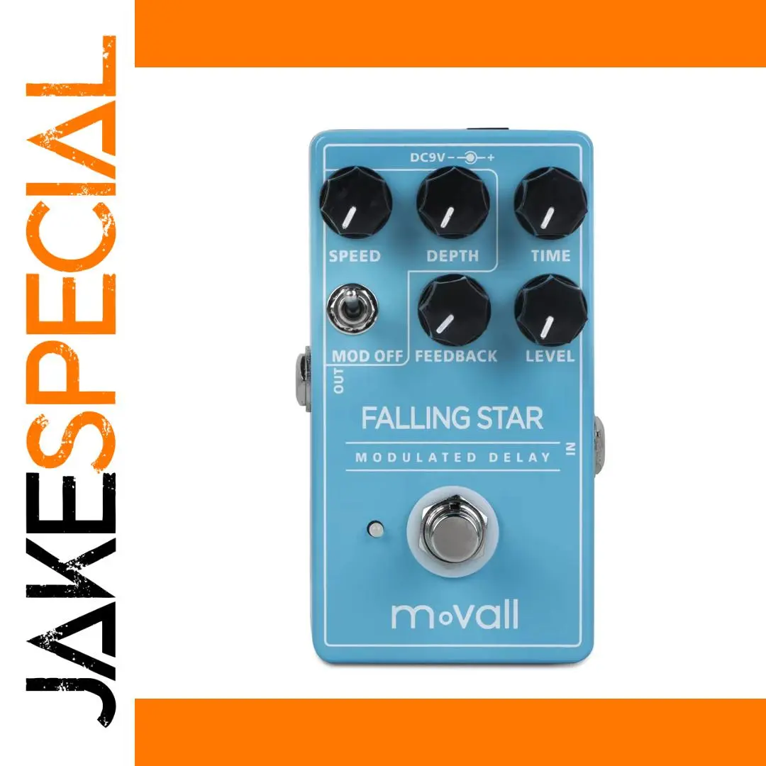 Movall Falling Star Modulated Delay Pedal 1 Movall Falling Star Modulated Delay Pedal