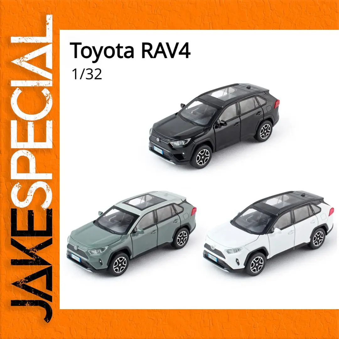 1:32 Toyota RAV4 Diecast Model Set of Three 1 1:32 Toyota RAV4 Diecast Model Set of Three