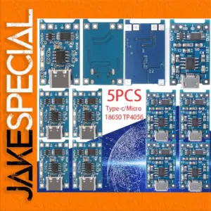 5PCS 18650 Lithium Battery Charger Modules