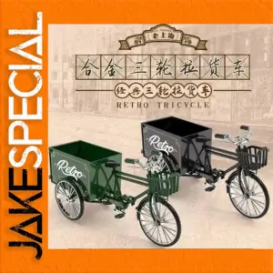 1:10 Scale Metal Retro Tricycle Model