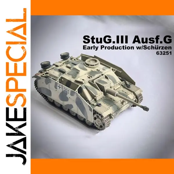 1/72 Scale Stug III Ausf. G Plastic Model