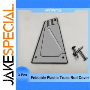 3-Piece Truss Rod Cover Set for Guitars