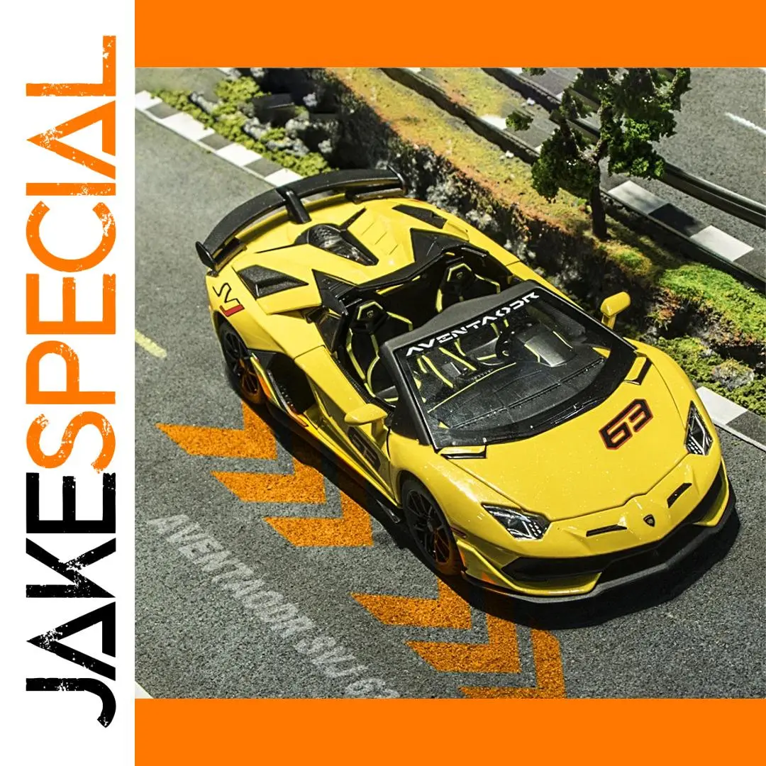 1:24 Scale Lamborghini Aventador SVJ Diecast Model 1 1:24 Scale Lamborghini Aventador SVJ Diecast Model