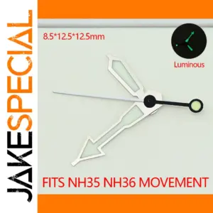 C3 Green Luminous Watch Hands for NH35 NH36