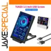 TURZX 3.5 Inch USB Type-C Secondary Monitor